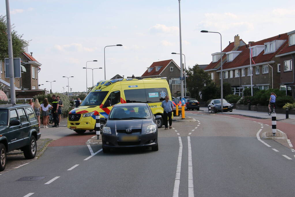 Fietser gewond bij aanrijding