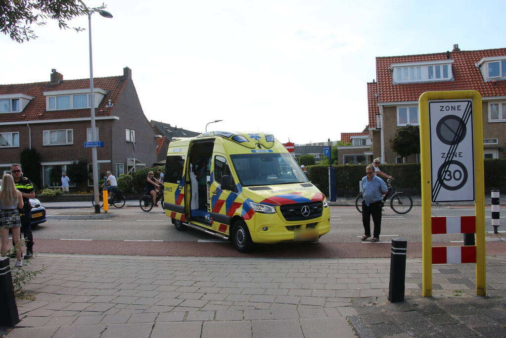 Fietser gewond bij aanrijding