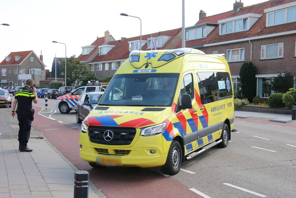 Fietser gewond bij aanrijding