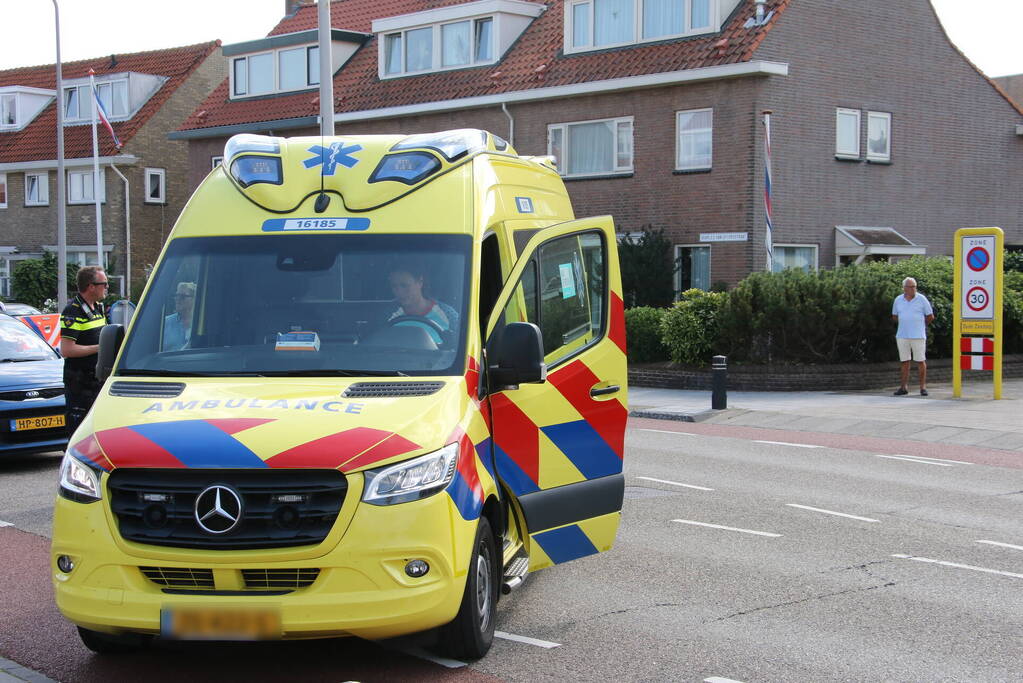 Fietser gewond bij aanrijding