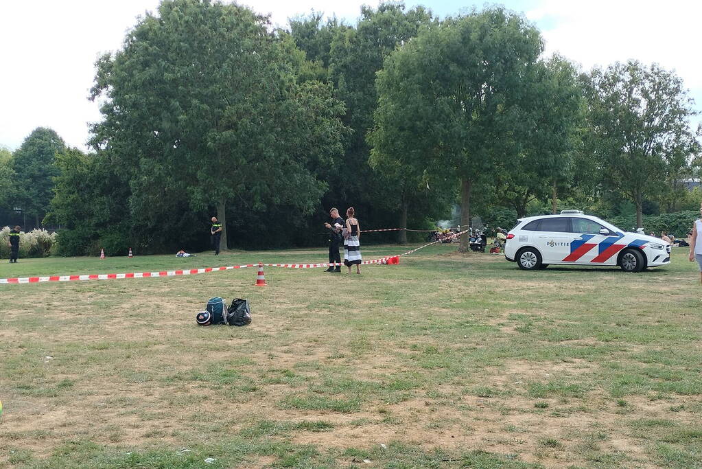 Politie doet onderzoek naar schietpartij in Vroesenpark