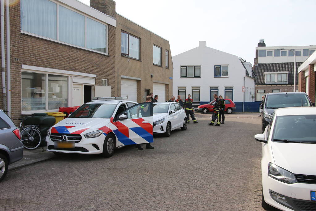 Onderzoek bij bestelbus met mogelijk gestolen brandstof