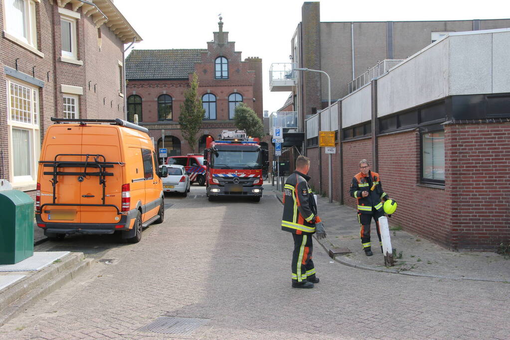 Onderzoek bij bestelbus met mogelijk gestolen brandstof
