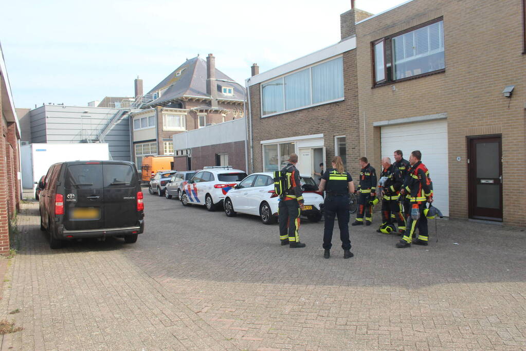 Onderzoek bij bestelbus met mogelijk gestolen brandstof