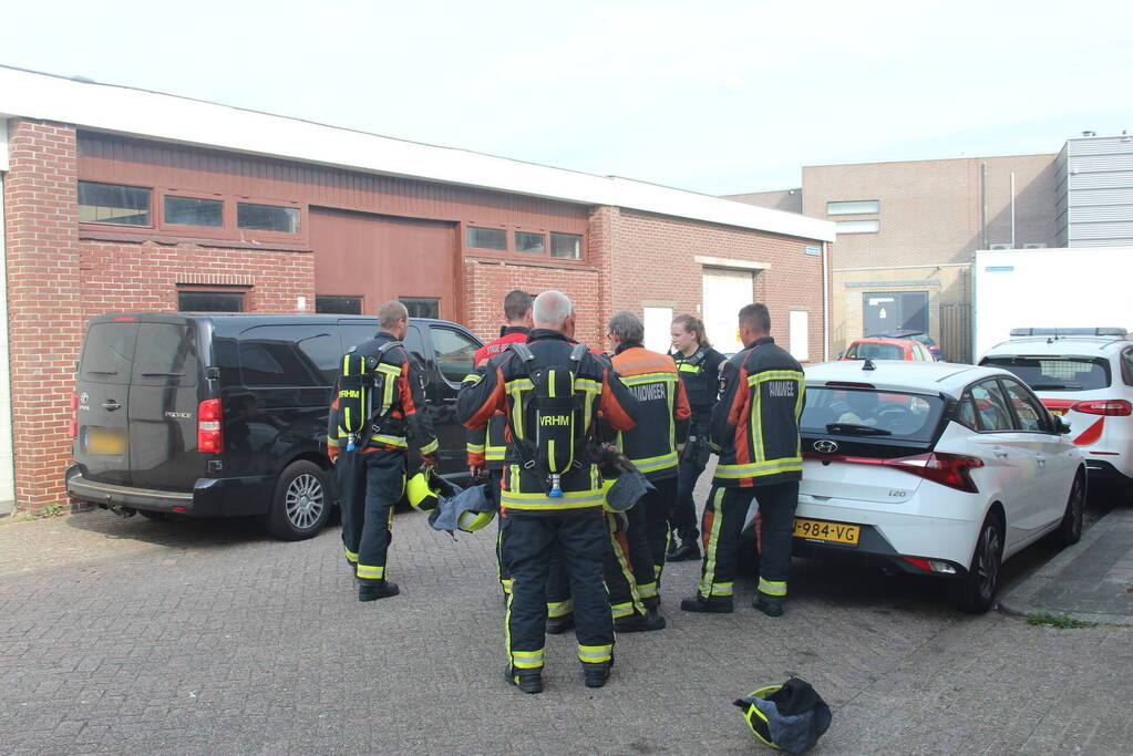 Onderzoek bij bestelbus met mogelijk gestolen brandstof