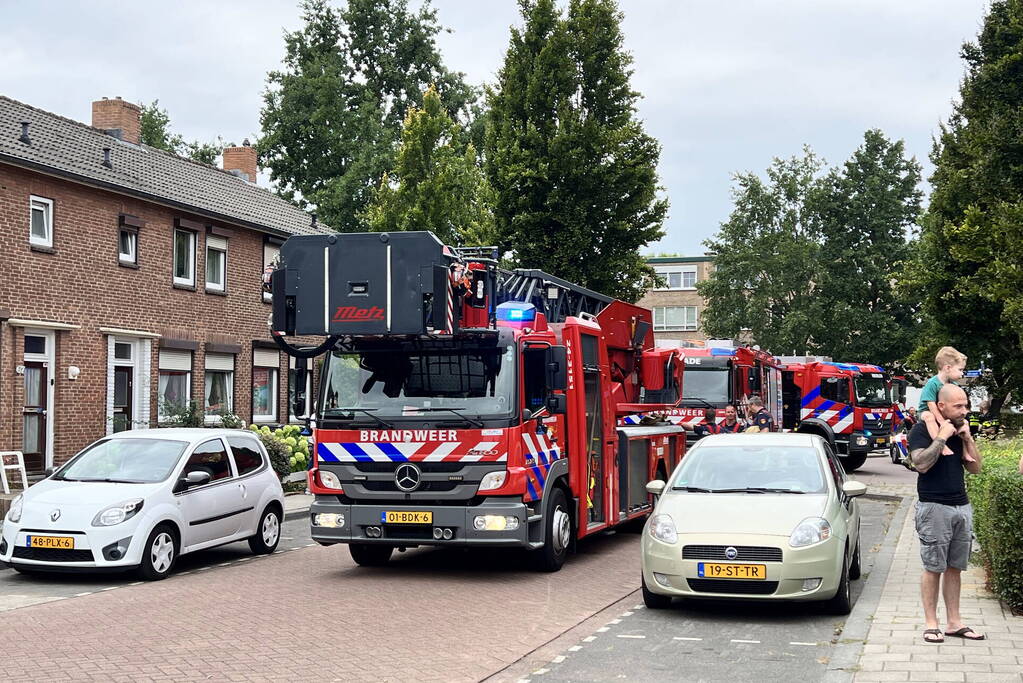 Brand in woning snel onder controle
