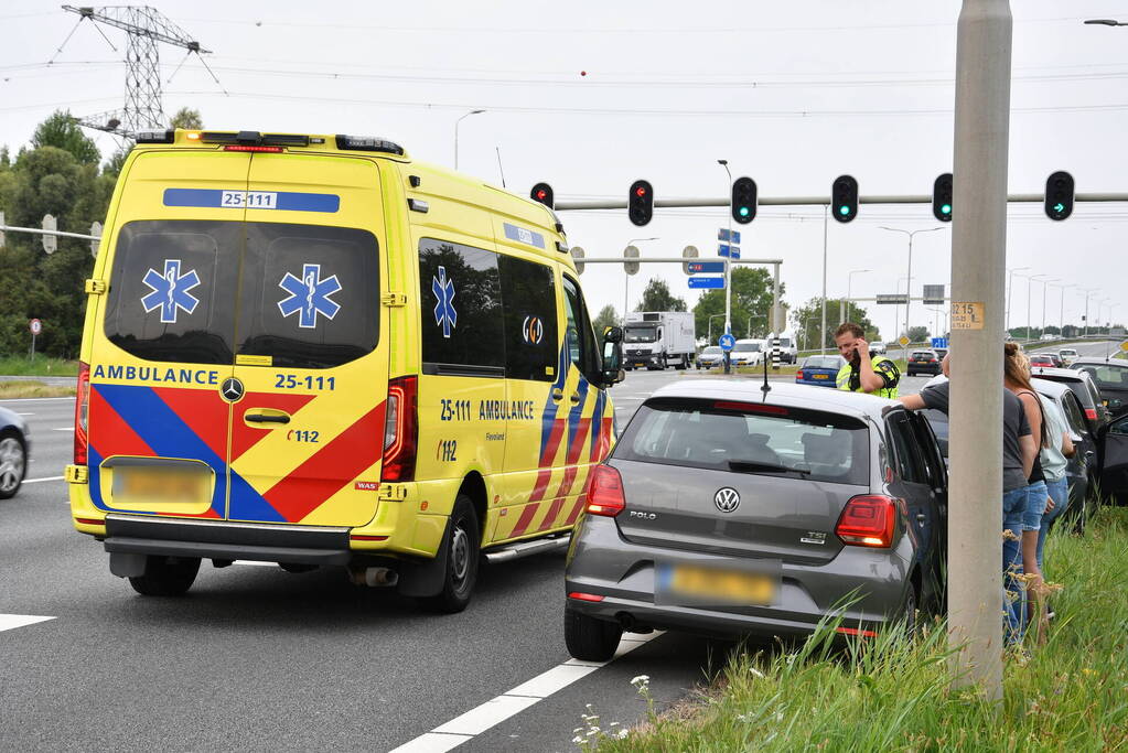 Flinke schade bij kop-staartbotsing