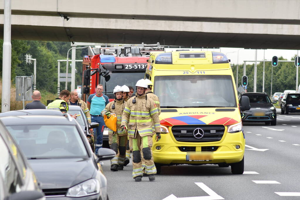 Flinke schade bij kop-staartbotsing