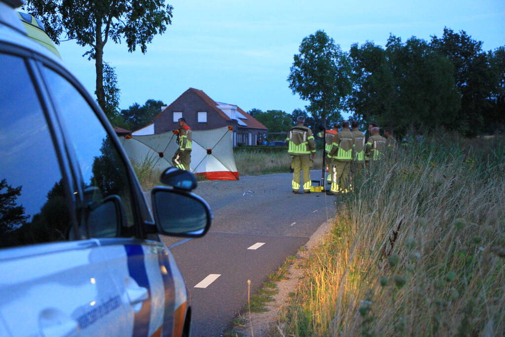 Motorrijder overleden na eenzijdig ongeval