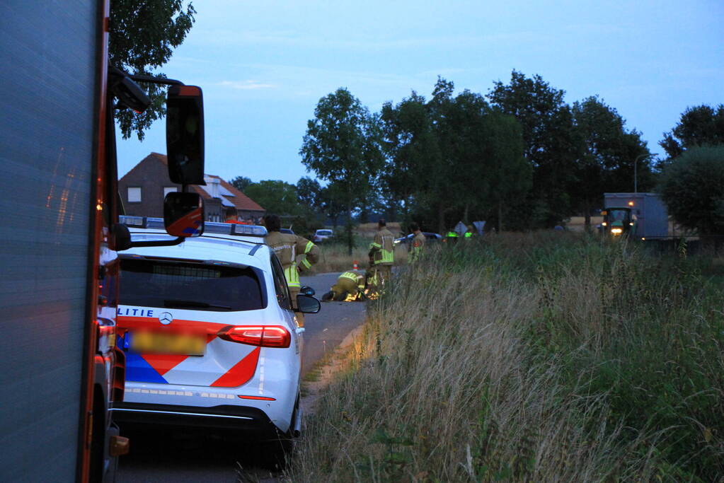 Motorrijder overleden na eenzijdig ongeval