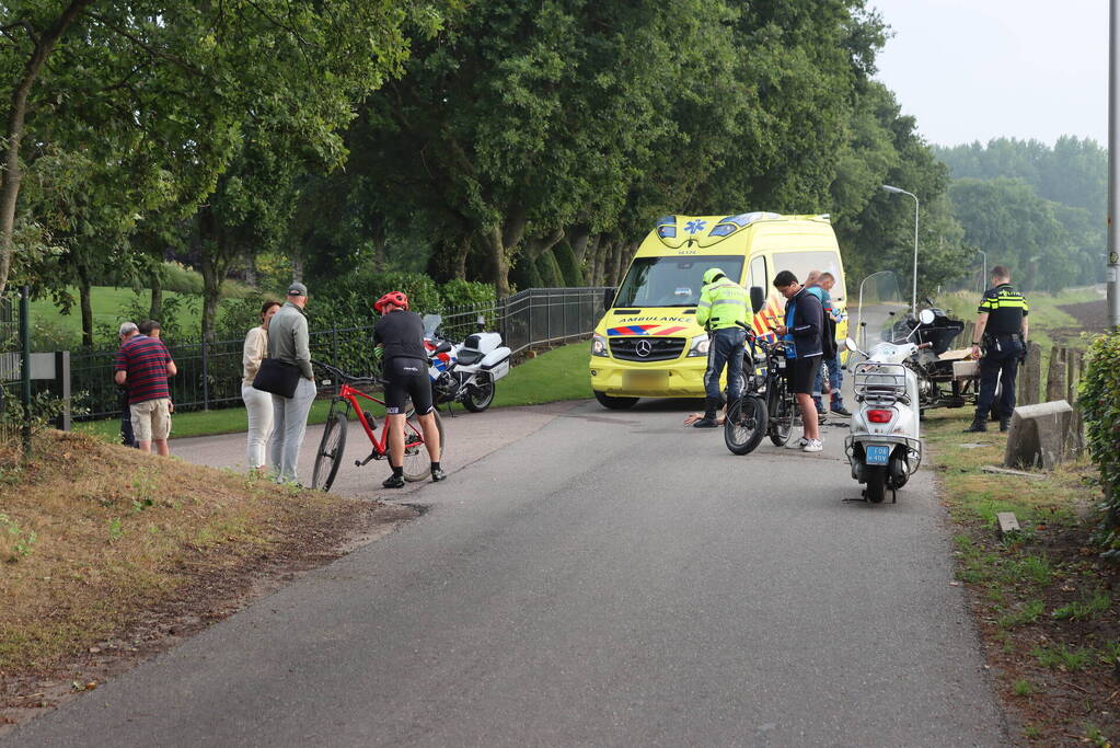 Motorrijder gewond na uitwijkmanoeuvre