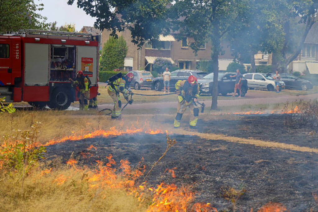 Flink stuk natuur vanwege brand verwoest
