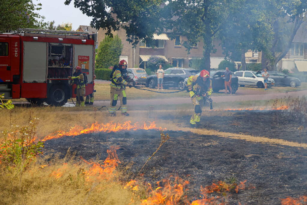 Flink stuk natuur vanwege brand verwoest