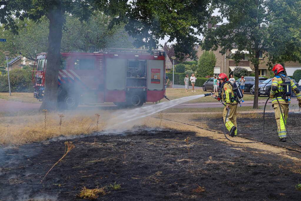 Flink stuk natuur vanwege brand verwoest