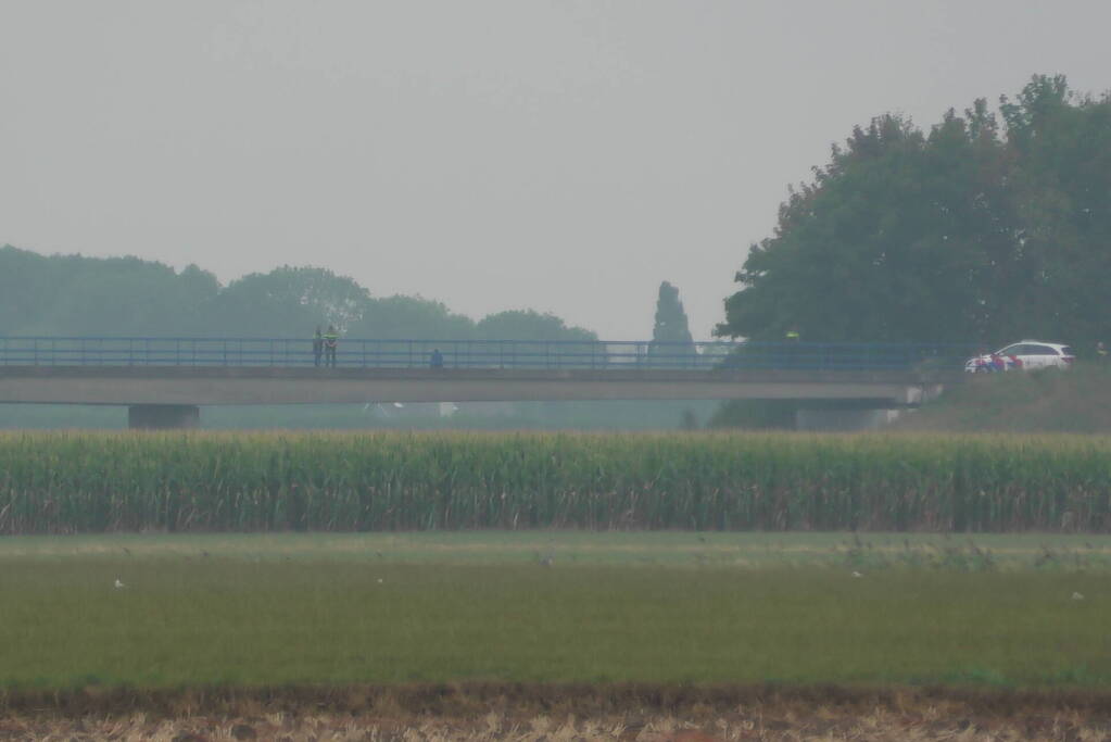 Verkeer stilgezet op A58 vanwege incident op viaduct