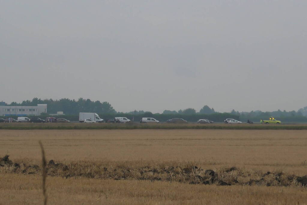 Verkeer stilgezet op A58 vanwege incident op viaduct