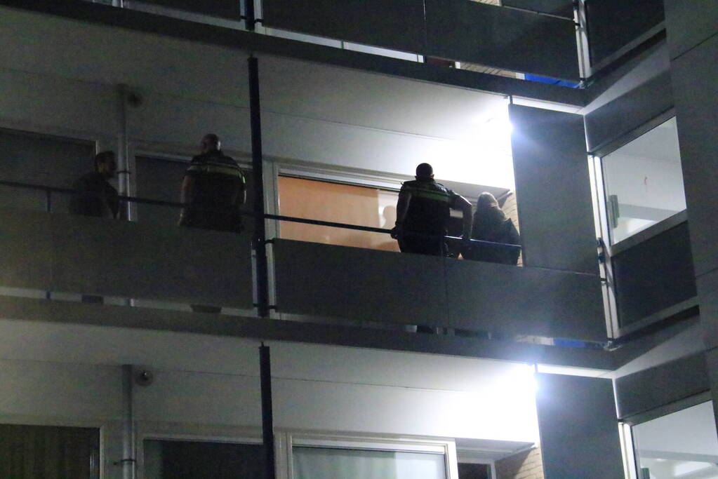 Gewonde bij conflict in flatwoning