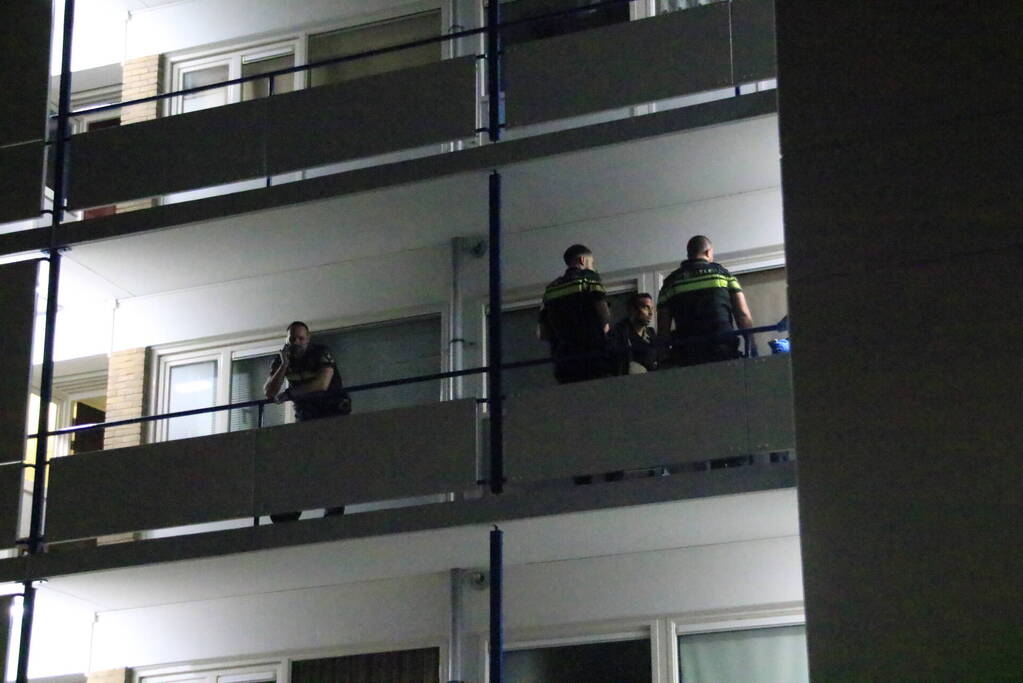 Gewonde bij conflict in flatwoning