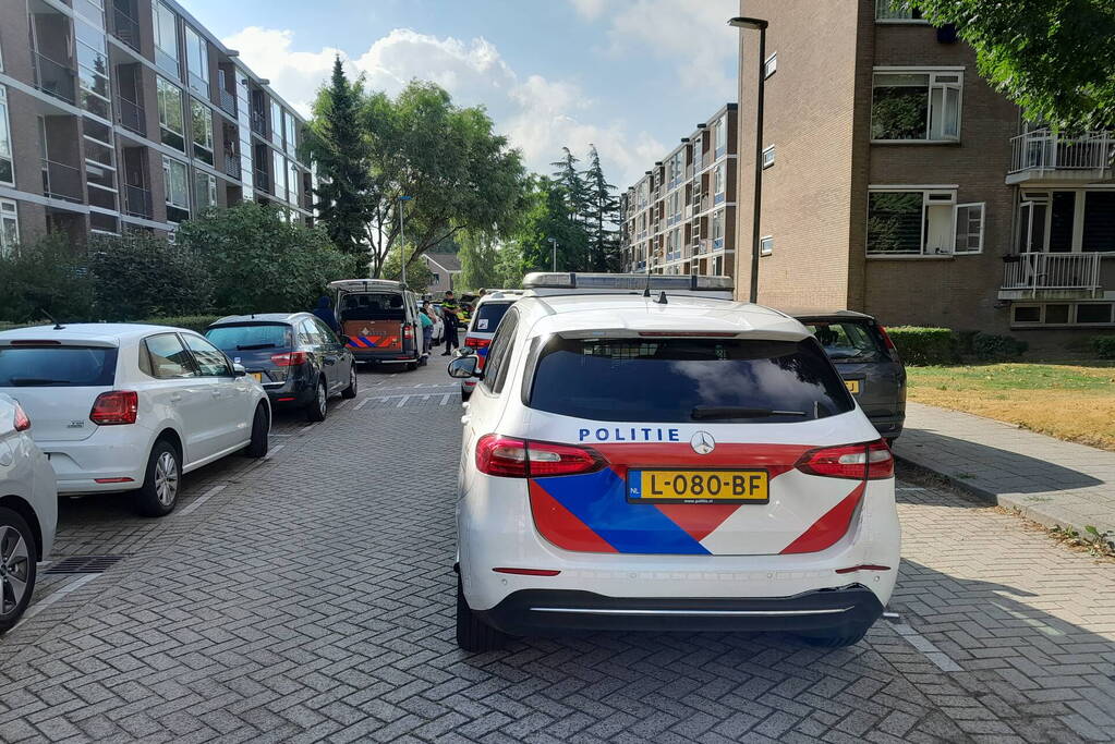 Veel politie aanwezig na melding van steekpartij