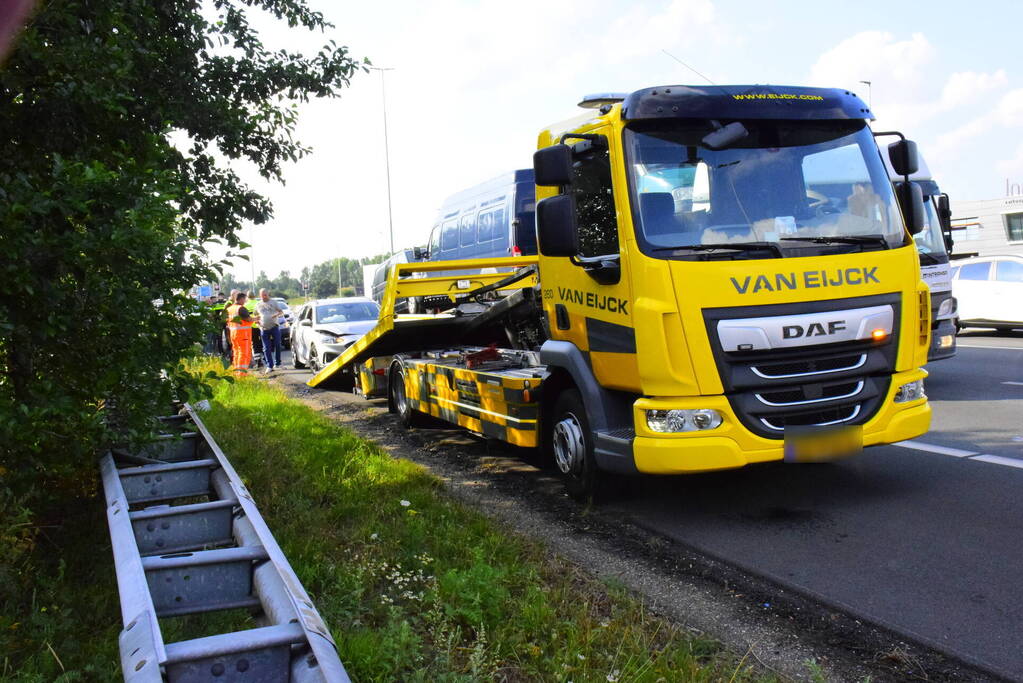 Schade bij kop-staartbotsing