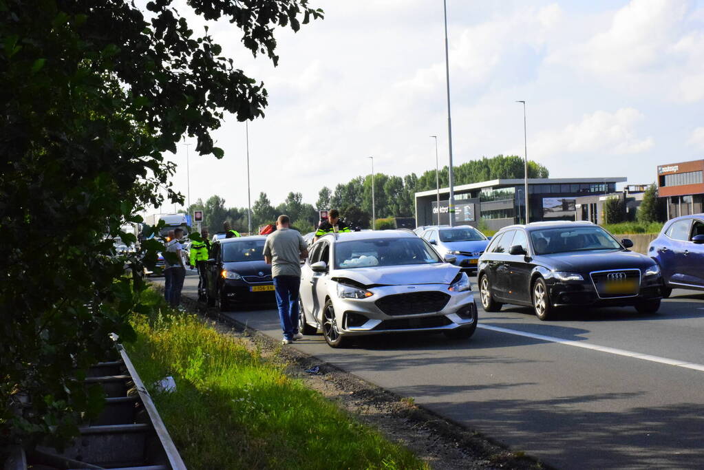 Schade bij kop-staartbotsing