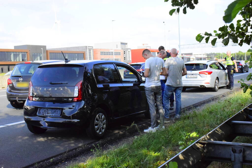 Schade bij kop-staartbotsing