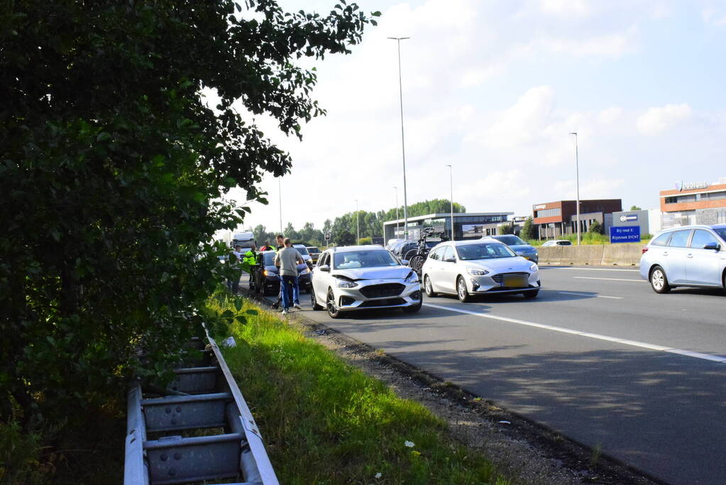 Schade bij kop-staartbotsing