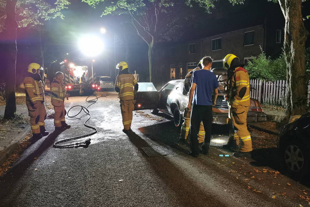 Lincoln-oldtimer loopt brandschade op