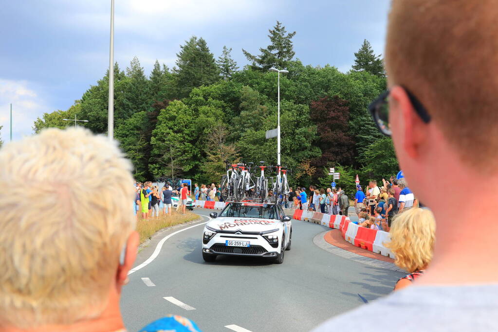 Topwielrenners Spaanse La Vuelta Holanda razen door de regio