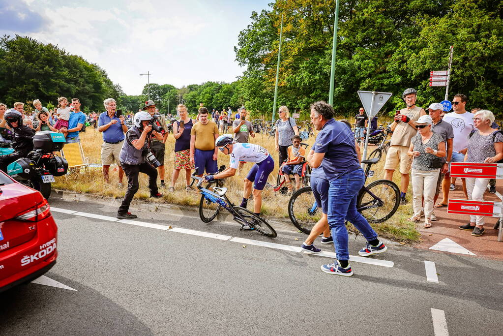 Topwielrenners Spaanse La Vuelta Holanda razen door de regio