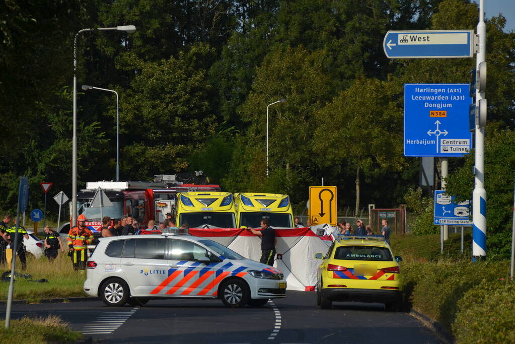 Motorrijder zwaargewond bij aanrijding