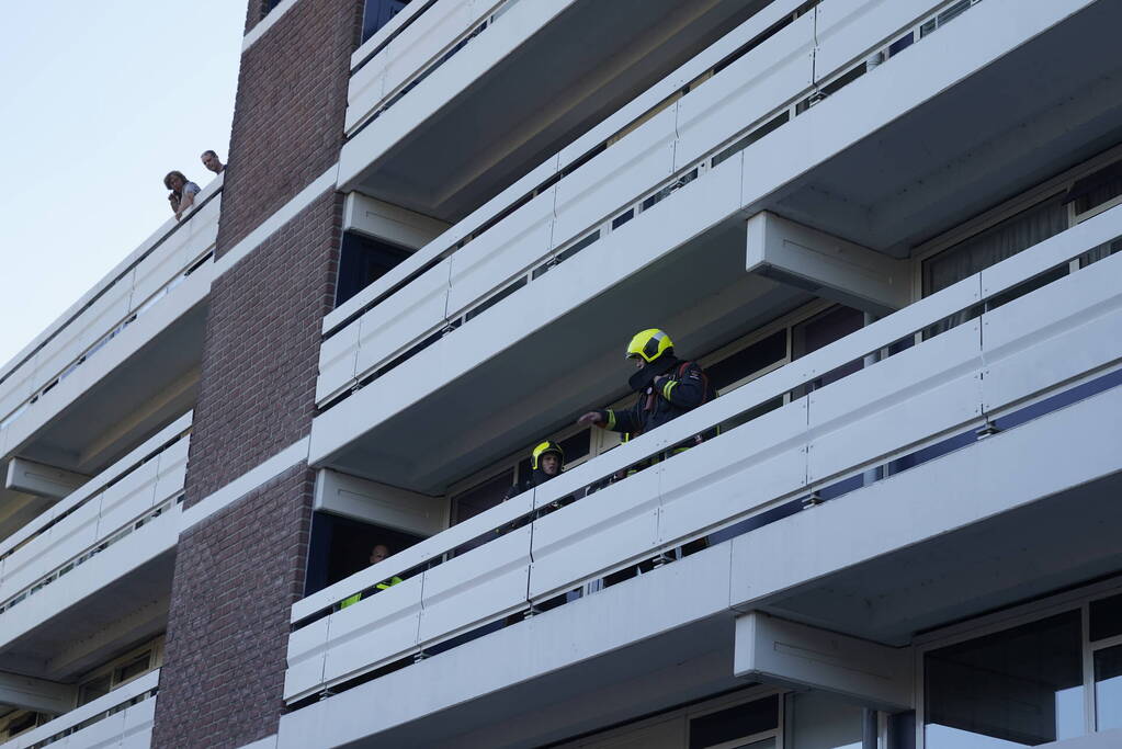 Slachtoffer heeft rook ingeademd bij woningbrand