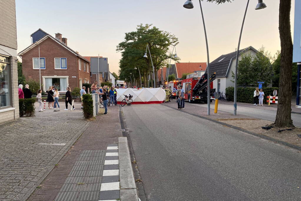 Kind overreden door tractor tijdens heide corso