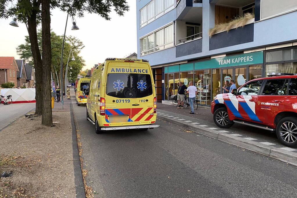 Kind overreden door tractor tijdens heide corso