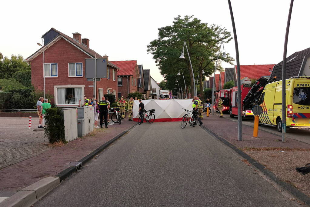 Kind overreden door tractor tijdens heide corso