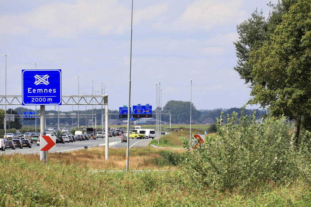 Traumahelikopter landt voor zwaar ongeval met motorrijder