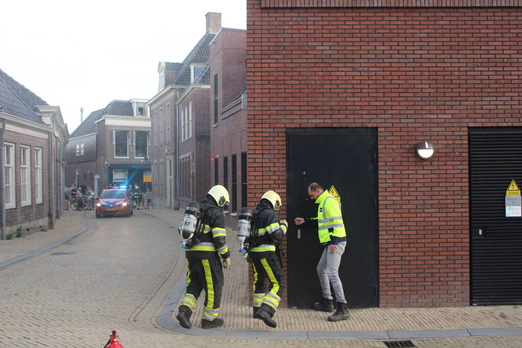 Stad zonder stroom na brand in transformatorhuis