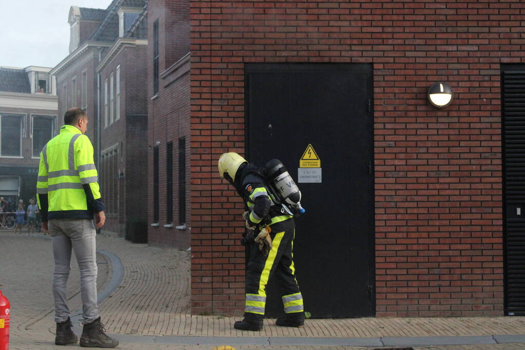 Stad zonder stroom na brand in transformatorhuis