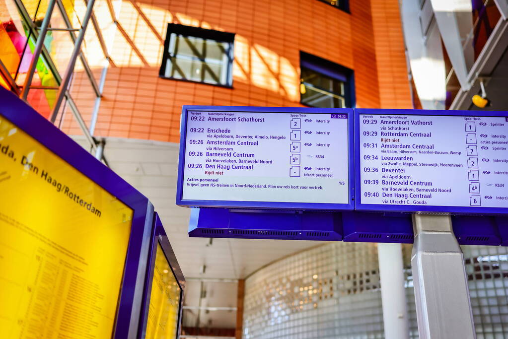 Dag 1 estafettestaking NS