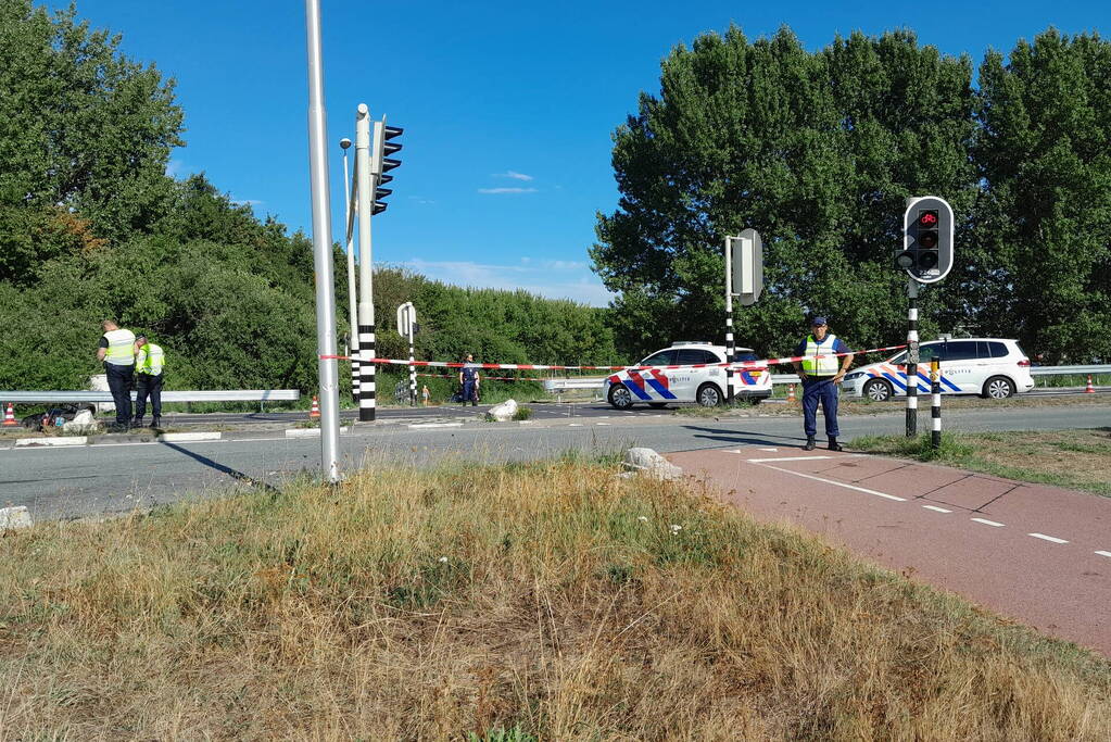Scooterrijder ernstig gewond bij ongeluk