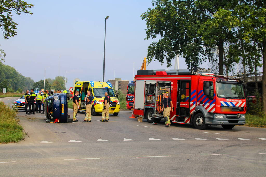 Aanhouding na ongeval onder invloed