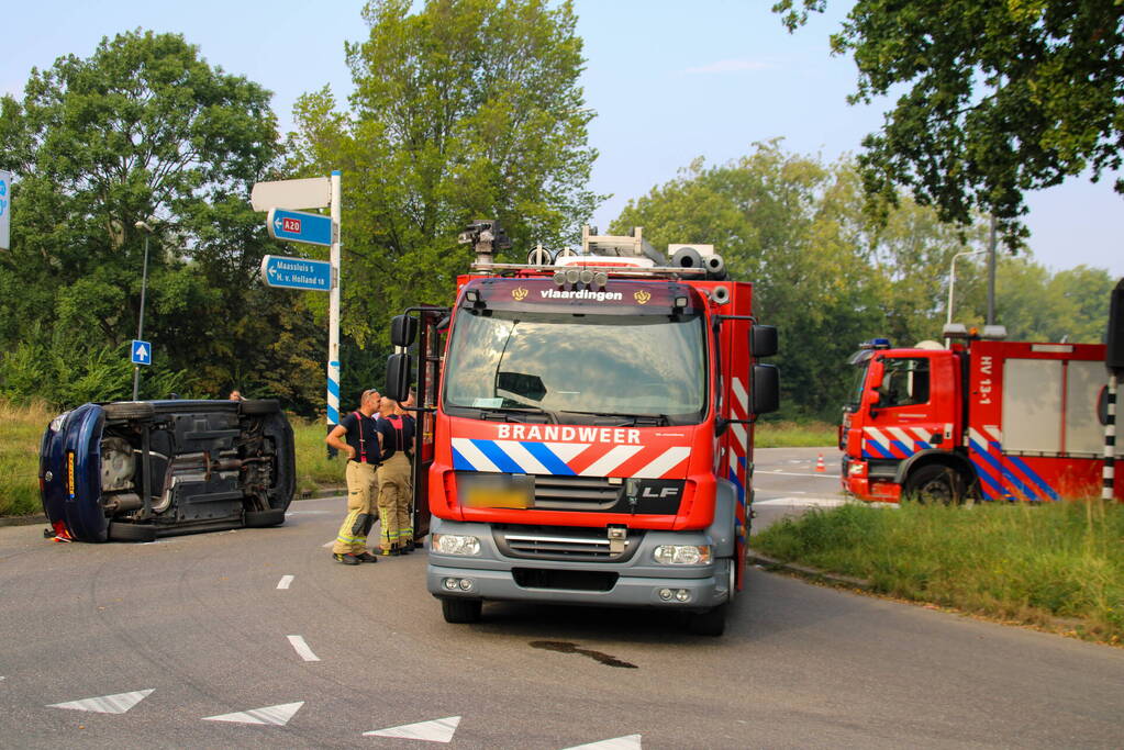 Aanhouding na ongeval onder invloed