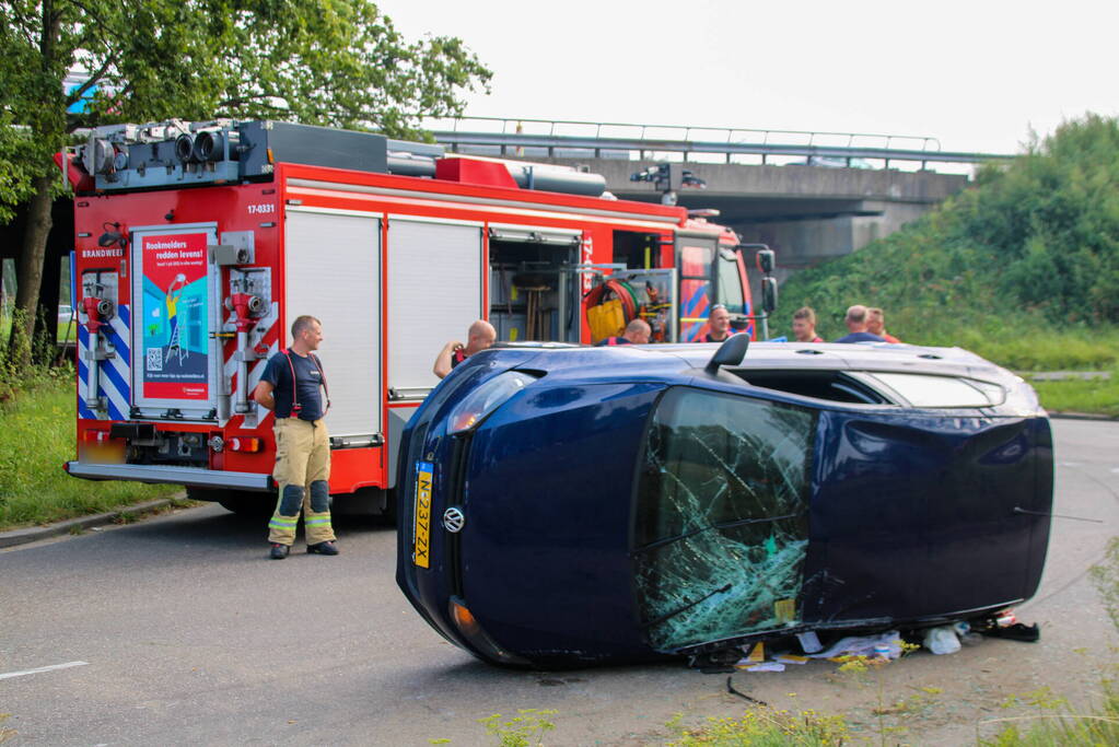 Aanhouding na ongeval onder invloed