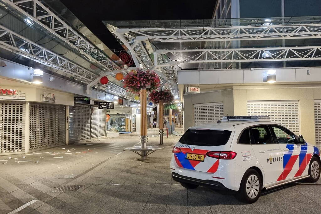 Flinke schade na plofkrak op juwelier Bektas