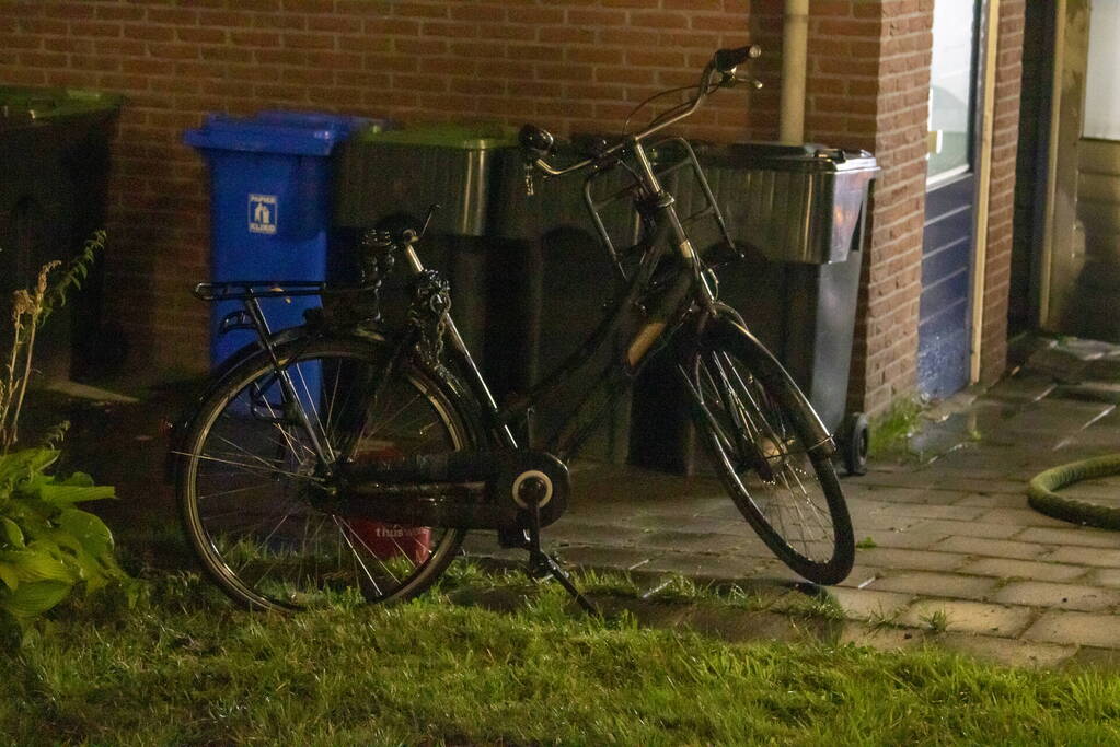 Elektrische fiets veroorzaakt brand in schuur