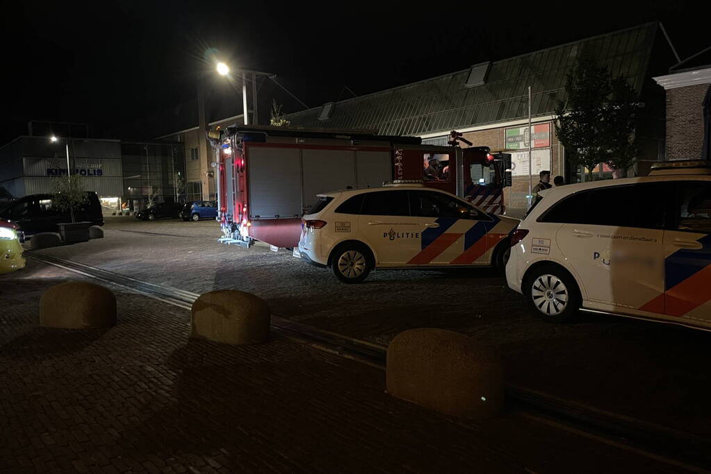 Persoon val in het water