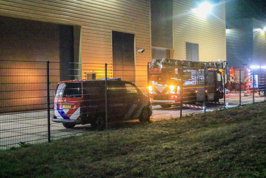 Inpandige brand bij AEB bio energie centrale