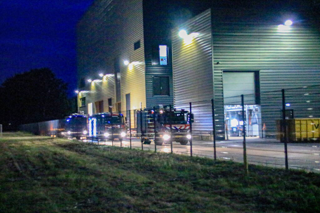 Inpandige brand bij AEB bio energie centrale