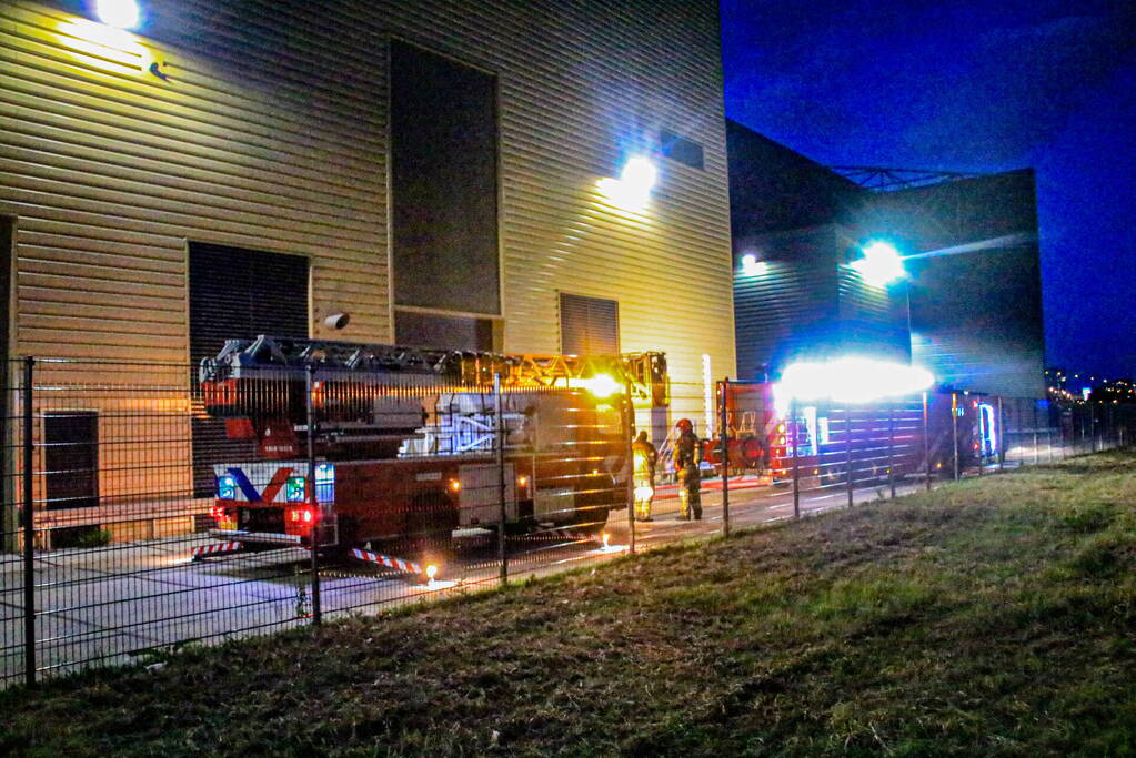 Inpandige brand bij AEB bio energie centrale