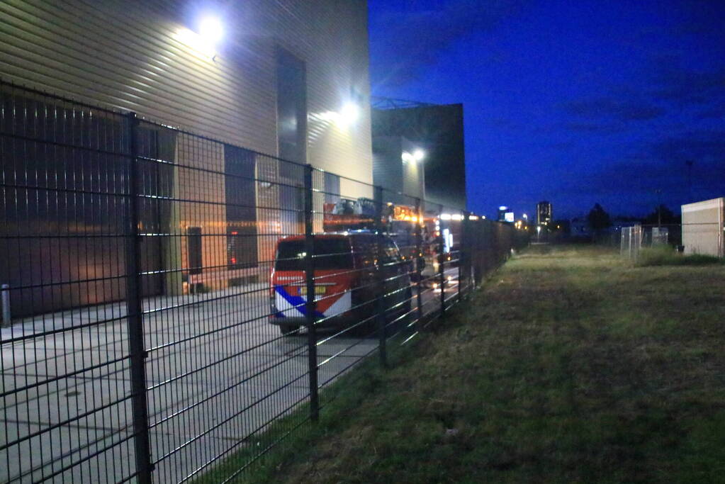 Inpandige brand bij AEB bio energie centrale